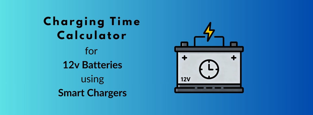 12v Battery Charging Time Calculator for Smart Chargers | naredi