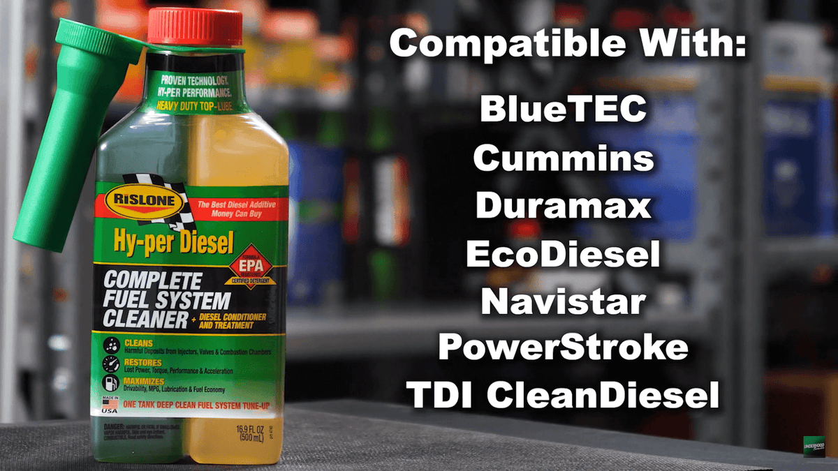 Rislone Hy-per Diesel additive close-up detail, best diesel additive in India for 1.5 diesel engines