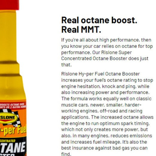 Rislone Hy-per Fuel Octane Booster (44747) 177 Ml