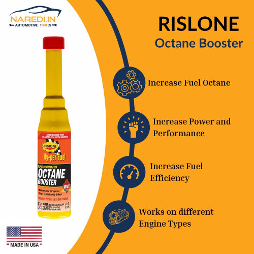 Rislone Octane Booster - Stop Engine Knock | Perfect for Indian Petrol Quality