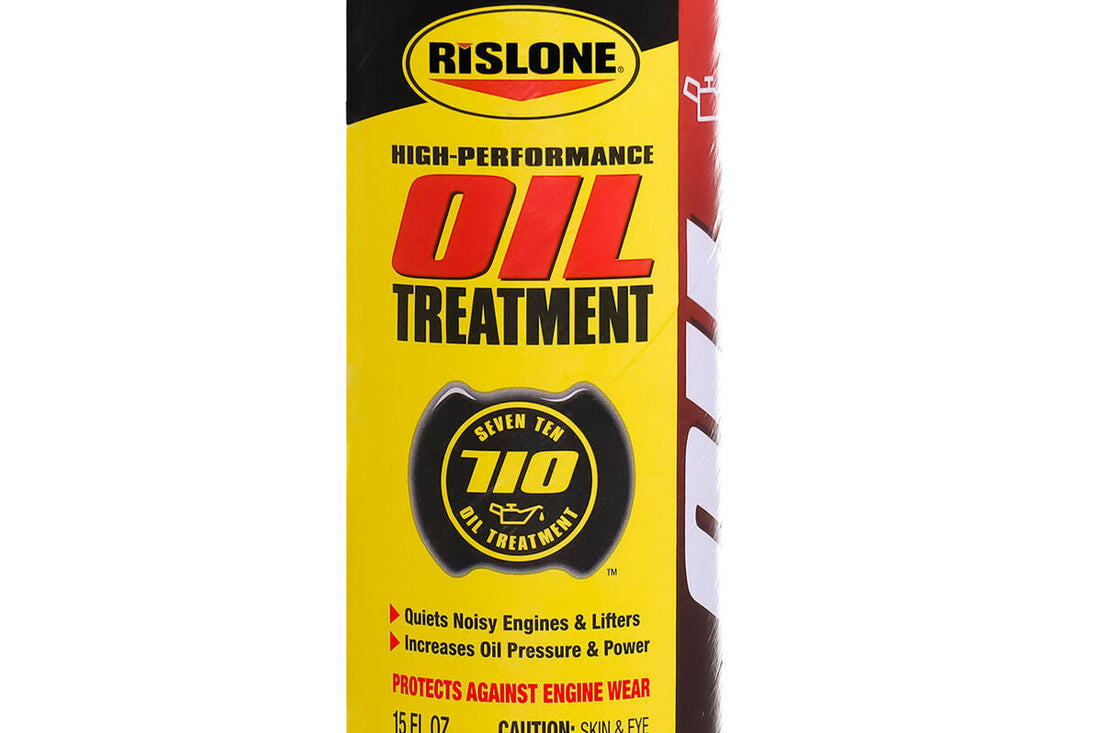 Rislone 710 Engine Oil Treatment 443ml bottle — reduces engine wear and valve noise