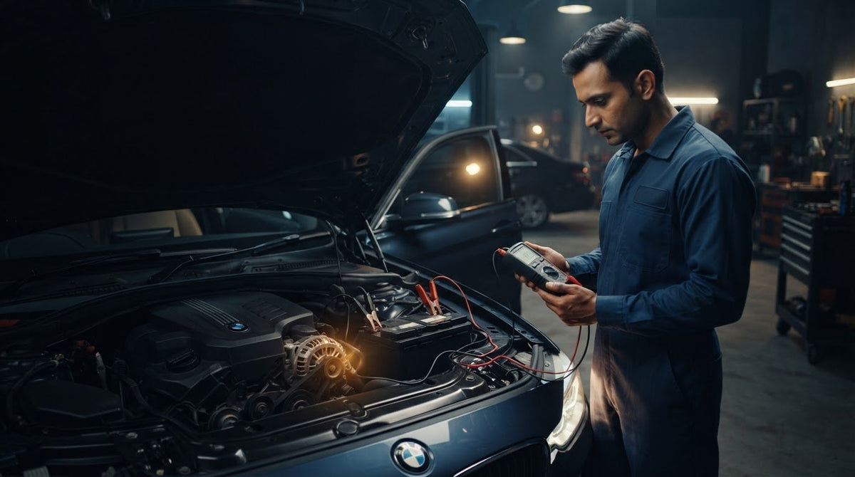 What causes a car battery to lose its charge?