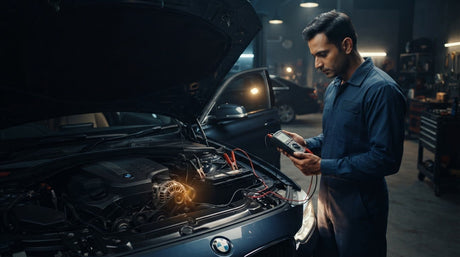 What causes a car battery to lose its charge?