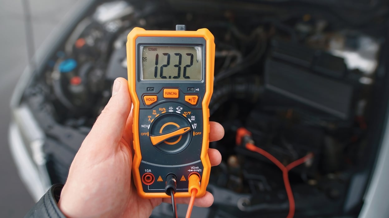 Vehicle Battery Tester