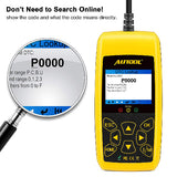 Autool CS520 OBD2 scanner size reference held in hand, compatible with Ashok Leyland diesel vehicles in India