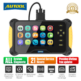 Autool CS606 OBD2 car scanner side view — reads fault codes, affordable car scanner price for India