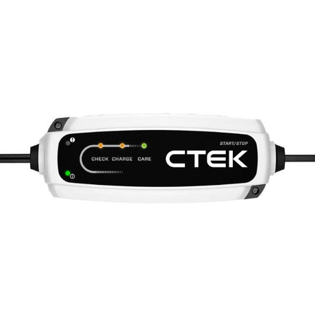 CTEK CT5 Start-Stop 12V 5A bike battery charger for AGM & EFB batteries, ideal for Indian vehicles