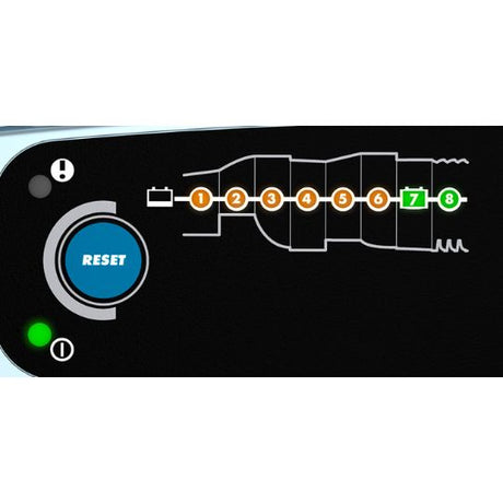 CTEK Lithium XS side view – compact 12V LiFePO4 charger for bikes and cars, trusted across India