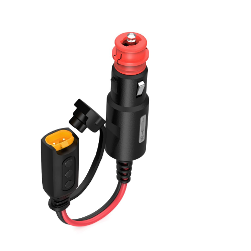 CTEK Cig Plug 12V battery plug shown beside a coin for size reference