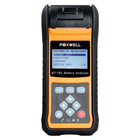 Foxwell BT 780 12V and 24v Battery Tester with Inbuilt Printer