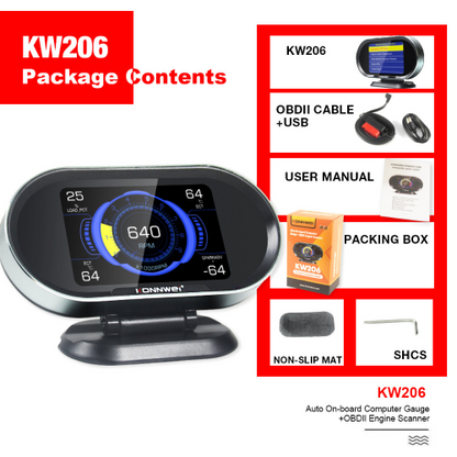 Konnwei KW206 OBD2 Car Diagnostic Scanner (KW206)