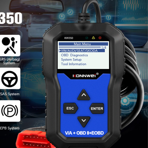 Konwwei KW350 OBD II (KW350) Scanner Tool