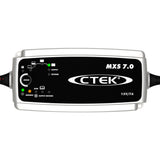 CTEK MXS 7.0 side view – 12V AGM charger for cars and bikes, trusted by Indian drivers for AGM, GEL & WET batteries