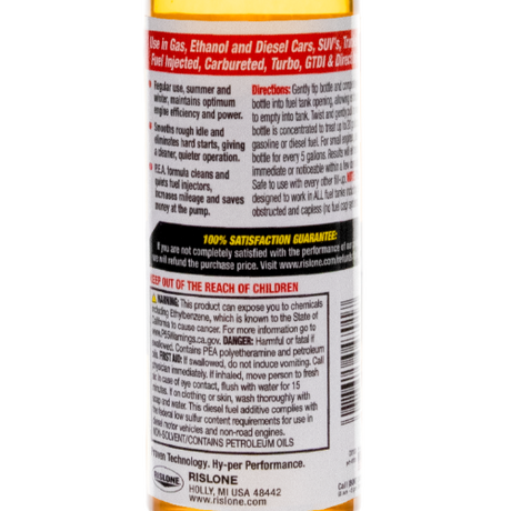 Rislone 44701 fuel injector cleaner bottle detail shot — available at India's trusted online store