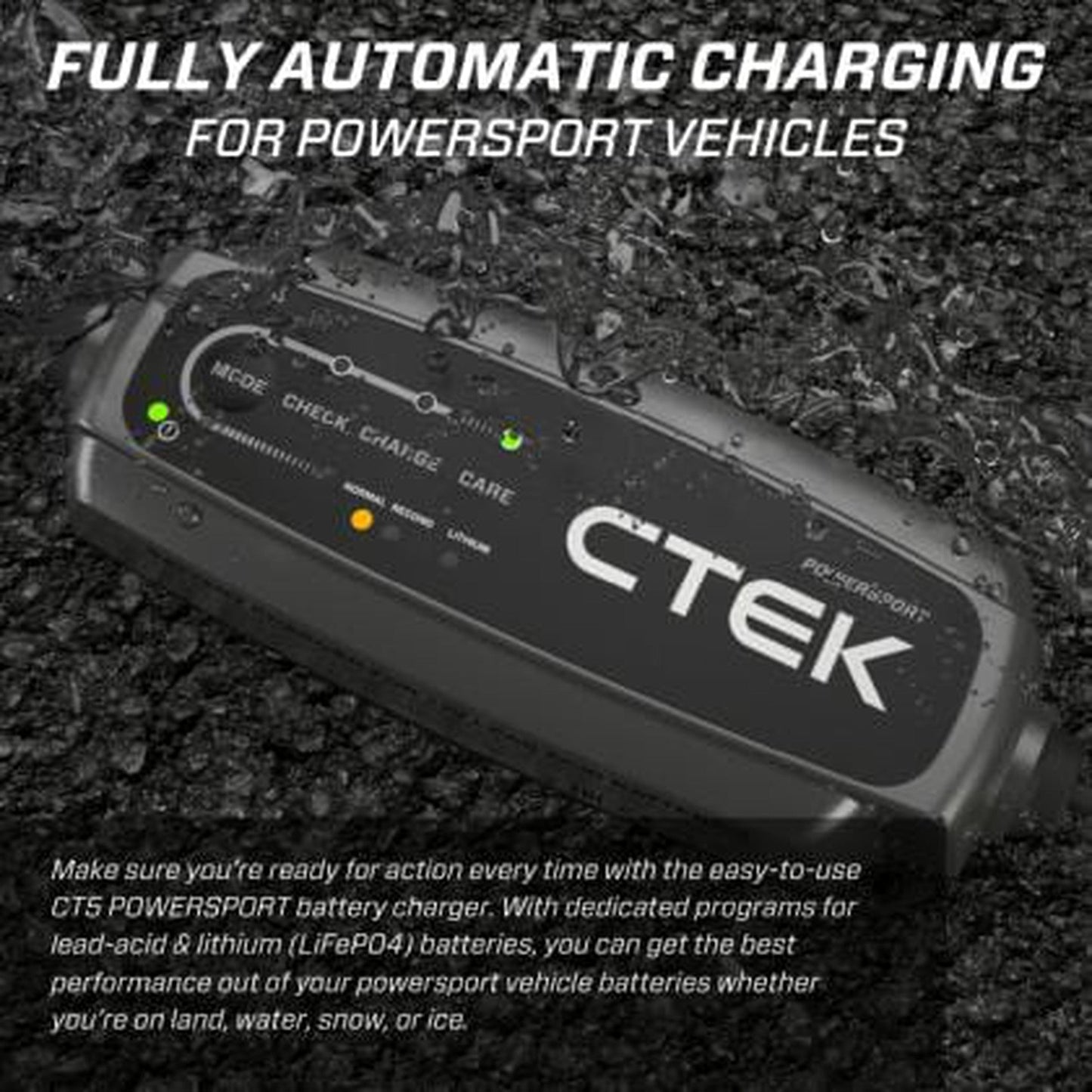 CTEK CT5 PowerSport – The Best SuperBike Battery Charger in India