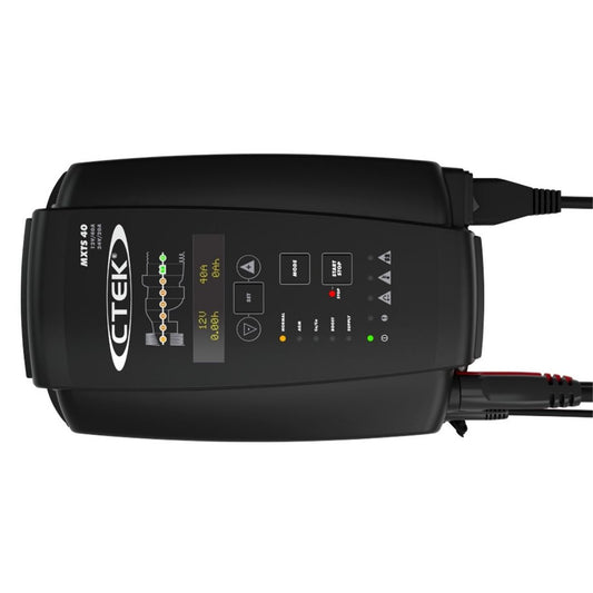 CTEK MXTS 40 12V and 24v 40A Battery Charger and Support Unit