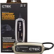 Ctek mxs 5.0 smart 12v battery charger and maintainer in sleek silver and black for cars and superbikes india official