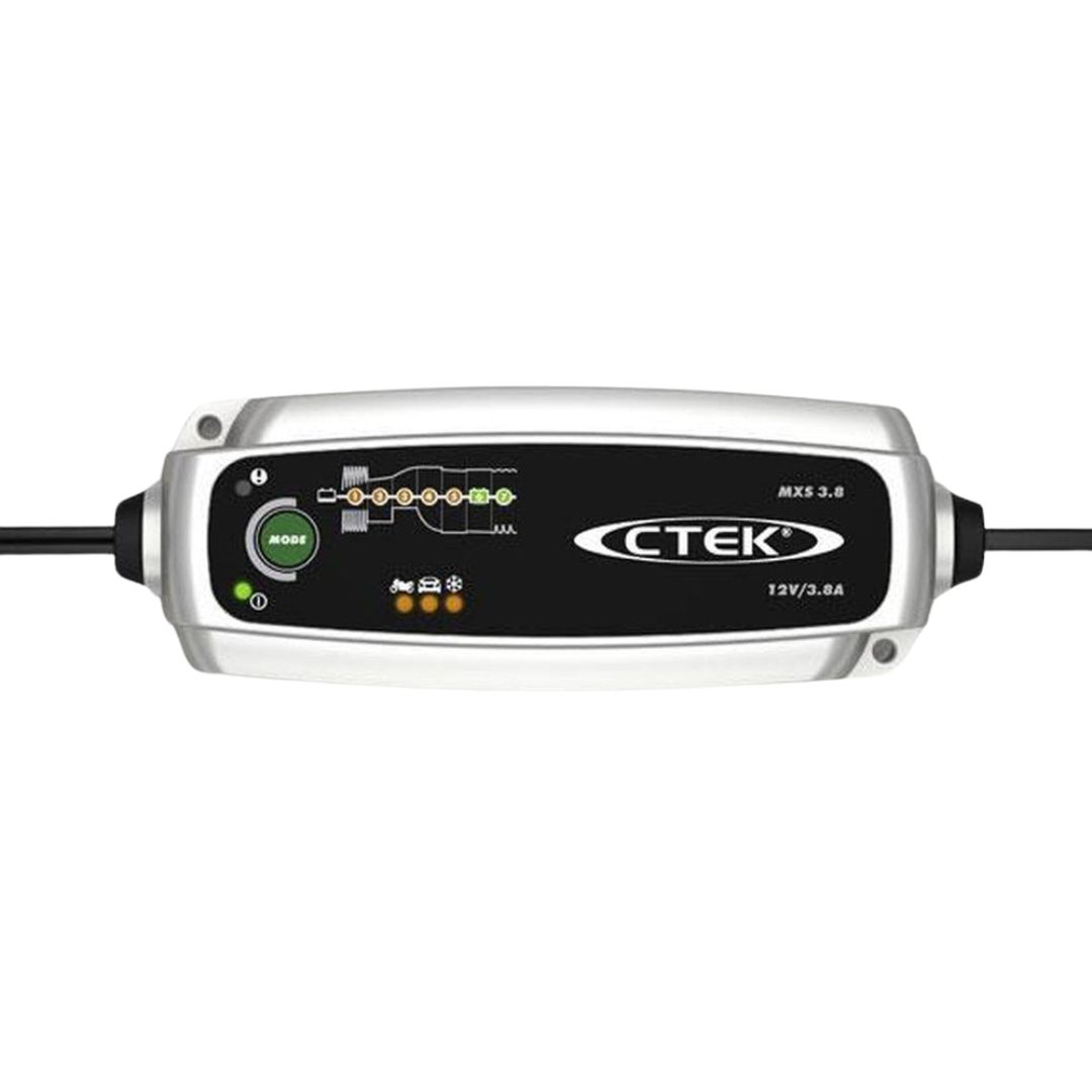 CTEK MXS 3.8 12V Battery Charger for Bikes and Cars