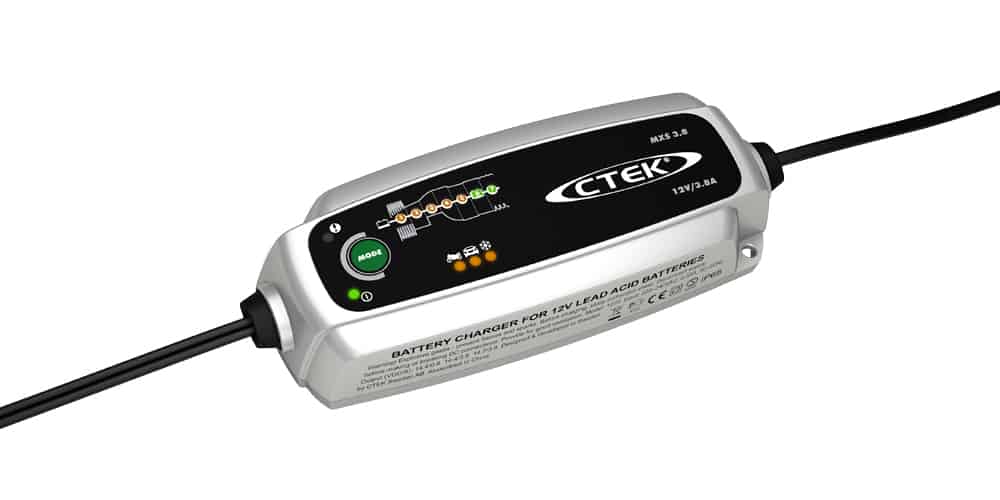 Chargeur CTEK MXS 3.8 - Batteries 12 V – SafePark